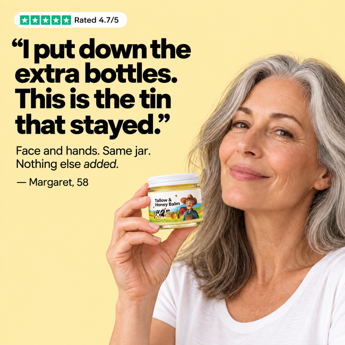 CURA GOODS TALLOW & HONEY BALM